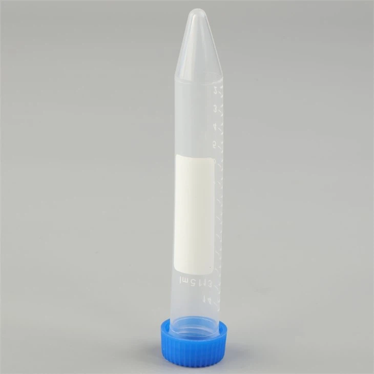 Plastična 50ml centrifuga za ispitivanje s vijčanom kapom