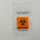 Potrepština 6*9 Inč 2 Medical Plastic Lab Autoklavable Biohazard Zipper Transport Uzorak Uzorak Vrećice sa puch